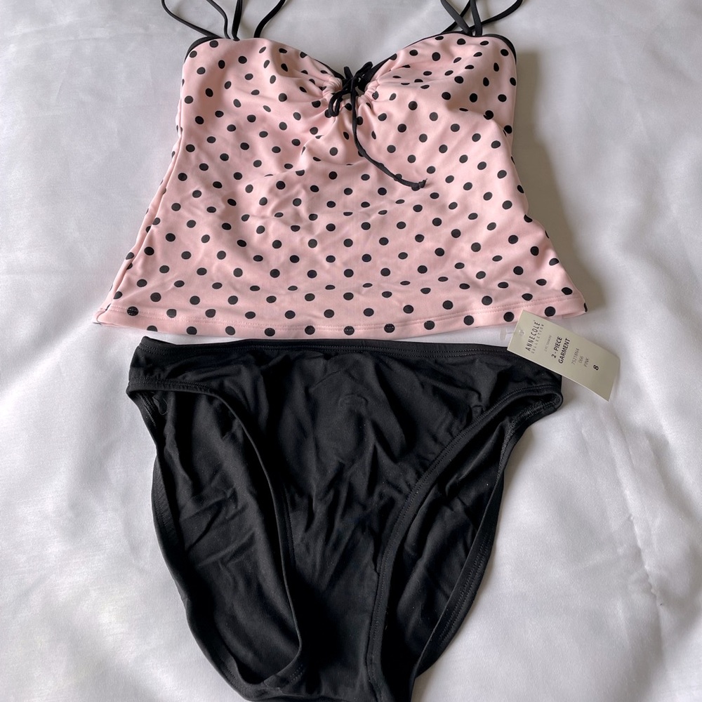 ANN COLE Tankini top and bottom